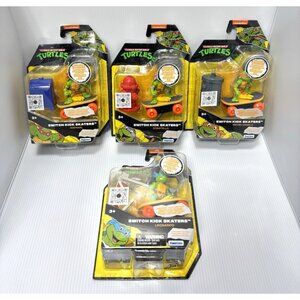 TMNT Switch Kick Skaters Self-Stabilizing Skateboard Collect All 4 Characters